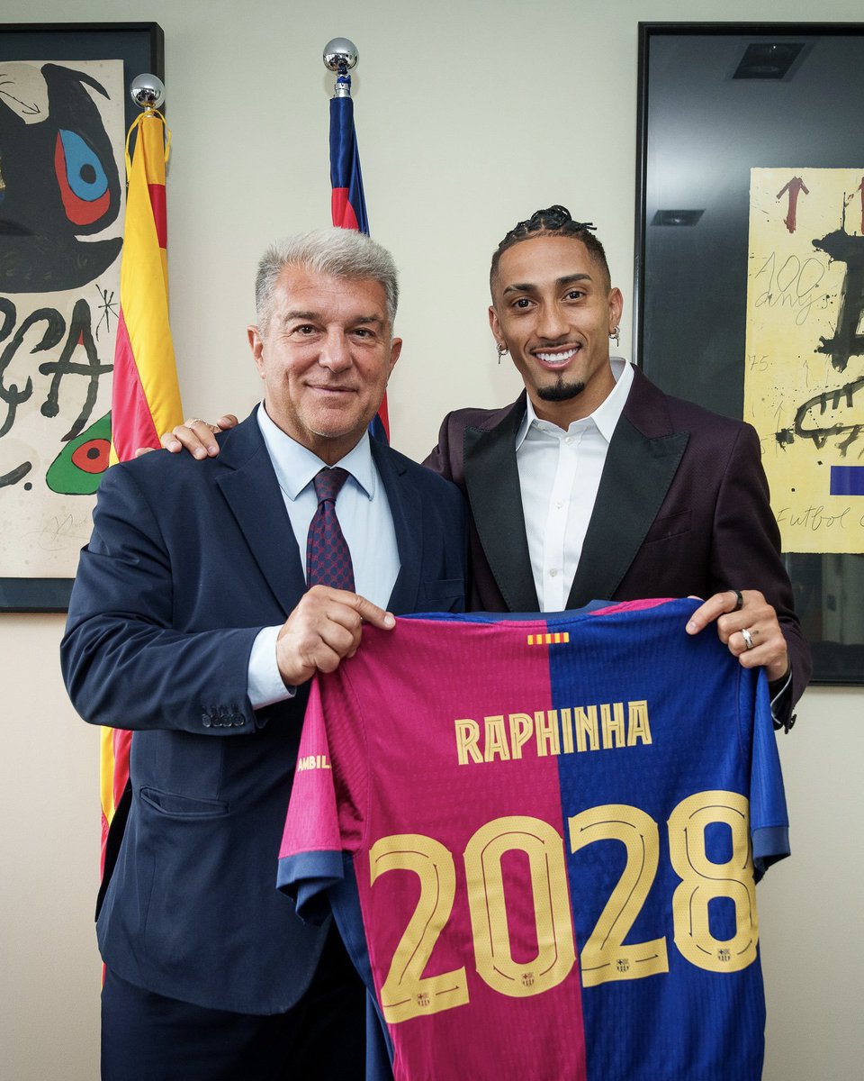 Laporta and Raphinha
