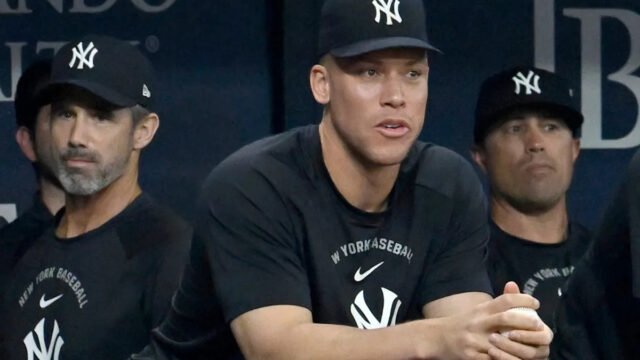 Aaron Judge’s rib not fully healed, Yankees captain still not cleared for baseball activities