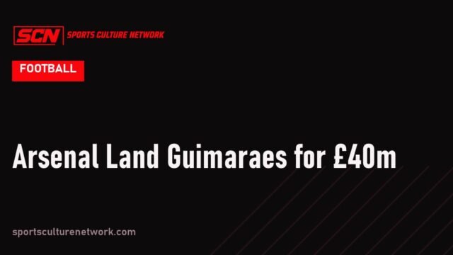 Arsenal Land Guimaraes for £40m