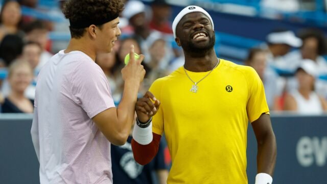 Ben Shelton and Frances Tiafoe Team Up at DC Open Venue