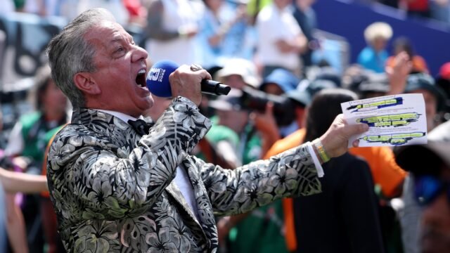 Bruce Buffer goes head to head with Michael Buffer to kick off World Cup finals
