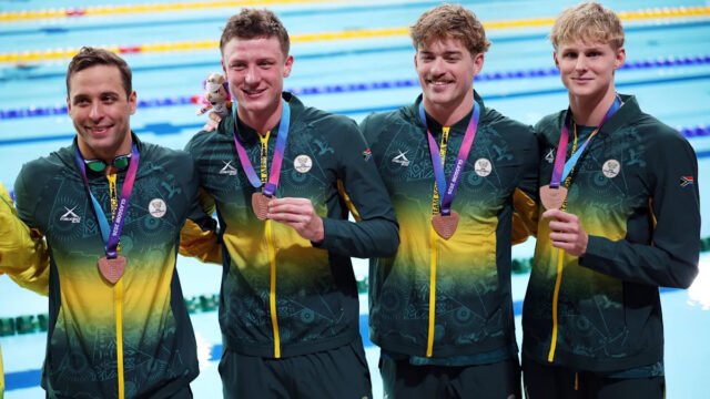 South African Swimmer Chad le Clos Smashes Commonwealth Games Record for 19th Medal