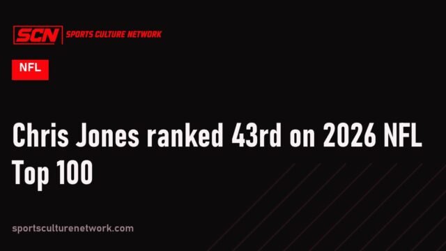 Chris Jones ranked 43rd on 2026 NFL Top 100