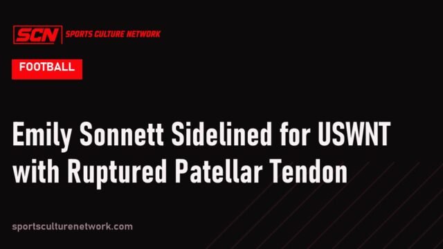 Emily Sonnett Sidelined for USWNT with Ruptured Patellar Tendon