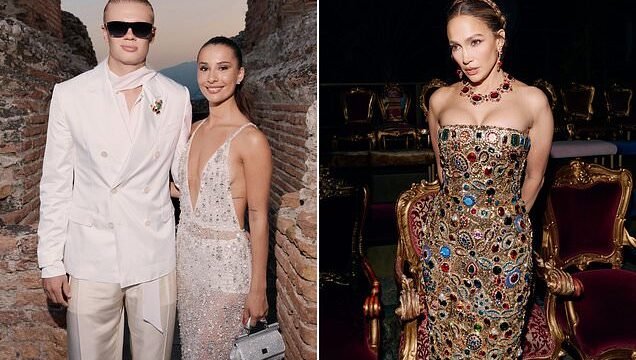 Erling Haaland Makes Fashion Week Appearance in Sicily After World Cup Disappointment