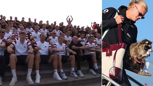 Erling Haaland returns home to hero’s welcome after Norway’s historic World Cup run