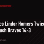 Francisco Lindor Homers Twice as Mets Crush Braves 14-3