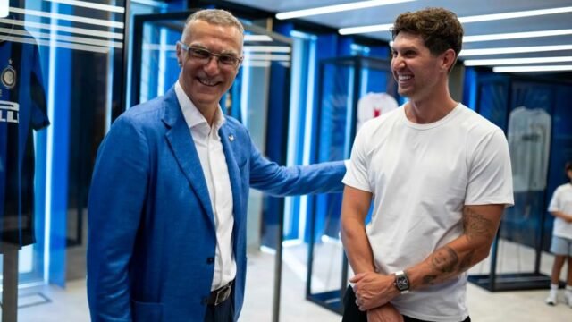 10 Questions John Stones Has for AC Milan Legend Giuseppe Bergomi