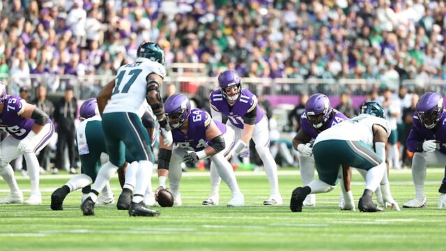 The Vikings’ Gustav Efler is at the Centre of a Fierce Battle for the Starting Guard Spot