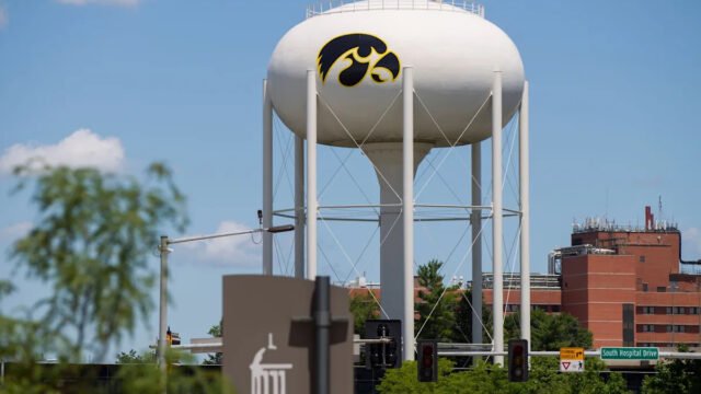 Limited number of iconic Iowa water tower bobbleheads on sale