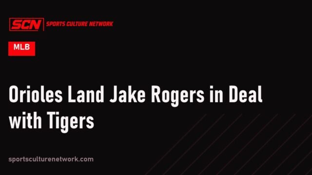 Orioles Land Jake Rogers in Deal with Tigers