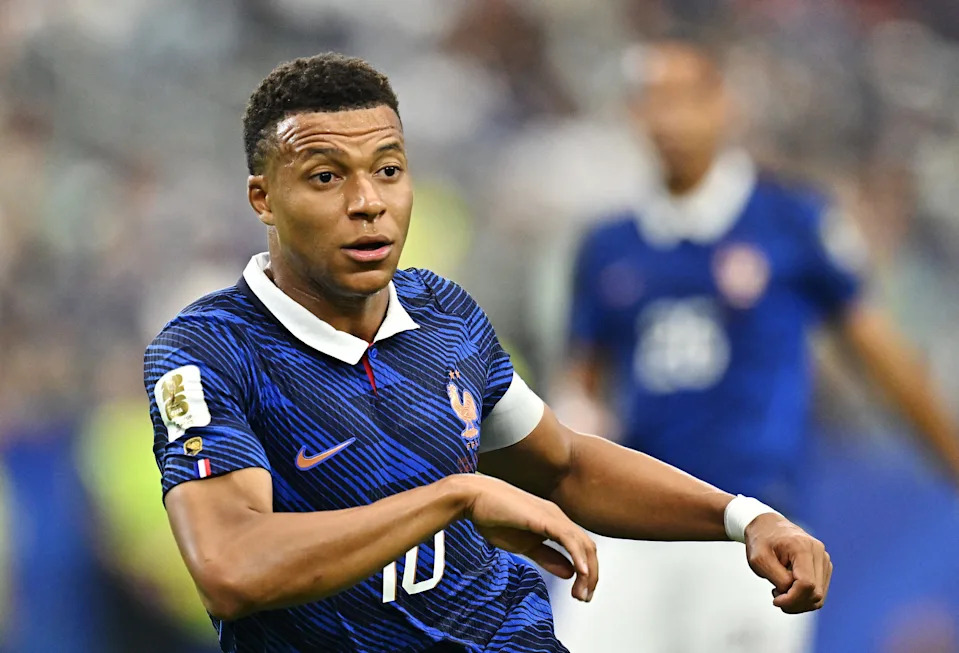 Kylian Mbappé scores gnarly 21st career World Cup goal, ties Lionel Messi record
