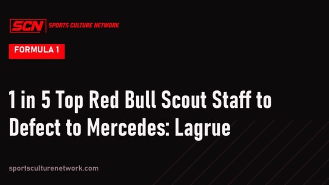 1 in 5 Top Red Bull Scout Staff to Defect to Mercedes: Lagrue