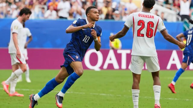 Kylian Mbappé passes Lionel Messi for career World Cup scoring record with 22 goals