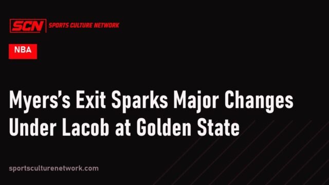 Myers’s Exit Sparks Major Changes Under Lacob at Golden State