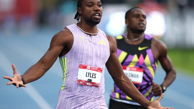 6.3 Secs to Glory: Noah Lyles Sprints to U.S. Championship Title