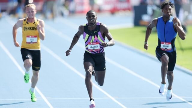 Lyles Leads 3 Sub-10s into 100m Semis at US Athletics Championships