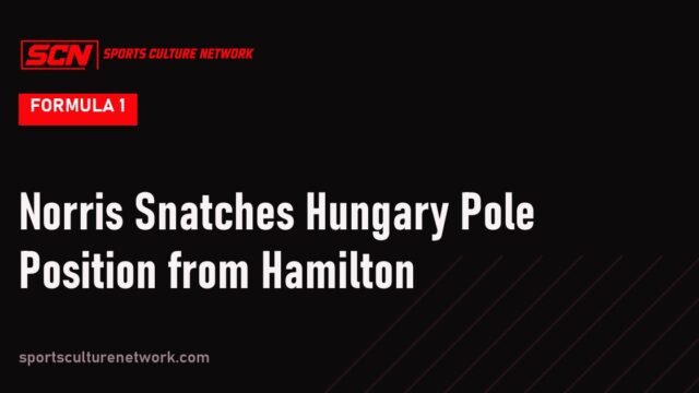Norris Snatches Hungary Pole Position from Hamilton