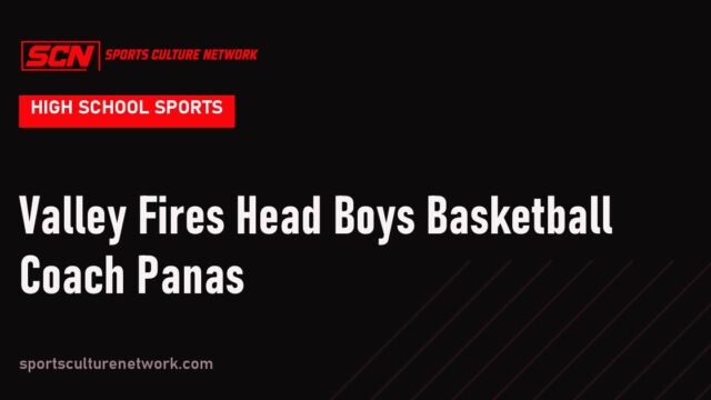 Valley Fires Head Boys Basketball Coach Panas