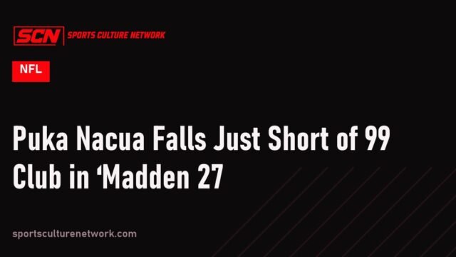 Puka Nacua Falls Just Short of 99 Club in ‘Madden 27