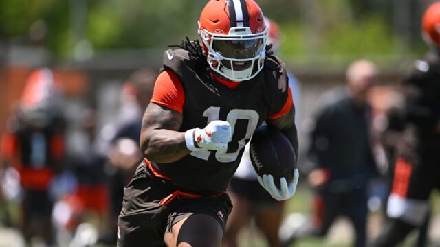 Browns’ Training Camp Opens with No Limits for Quinshon Judkins
