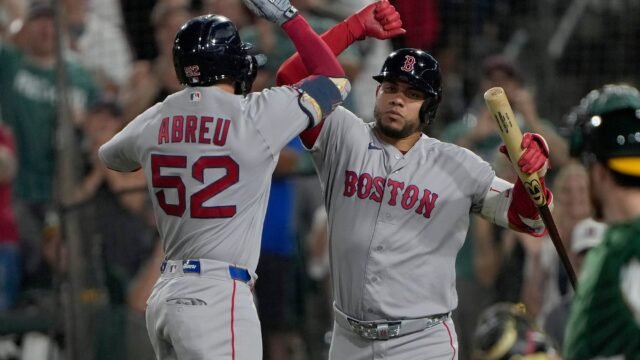 Red Sox rally past A’s with dramatic 5th-inning turnaround