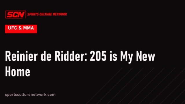 Reinier de Ridder: 205 is My New Home