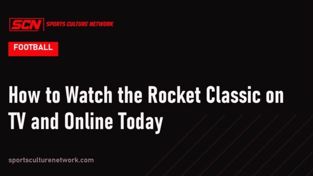 How to Watch the Rocket Classic on TV and Online Today