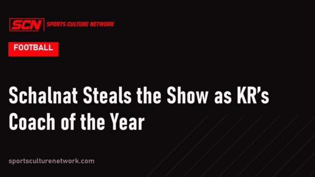 Schalnat Steals the Show as KR’s Coach of the Year