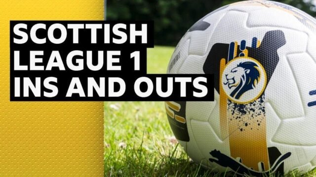 Scottish League 1 Clubs’ Summer Signings and Departures Revealed