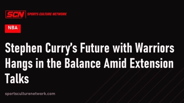 Stephen Curry’s Future with Warriors Hangs in the Balance Amid Extension Talks
