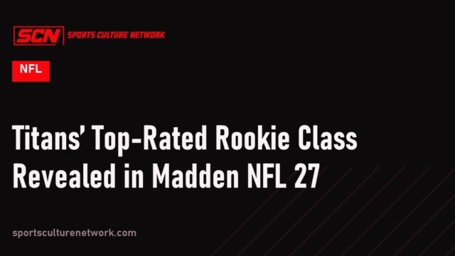 Titans’ Top-Rated Rookie Class Revealed in Madden NFL 27