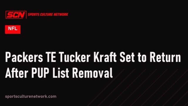 Packers TE Tucker Kraft Set to Return After PUP List Removal
