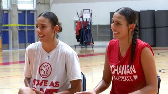 12-Year-Old Basketball Twins Cause a Stir in Local Division I Hopes