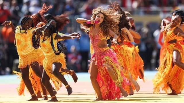 Madonna, Justin Bieber, Shakira and BTS perform at World Cup half-time show