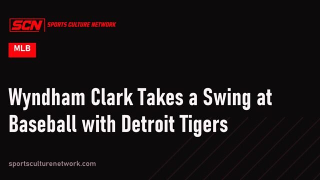 Wyndham Clark Takes a Swing at Baseball with Detroit Tigers