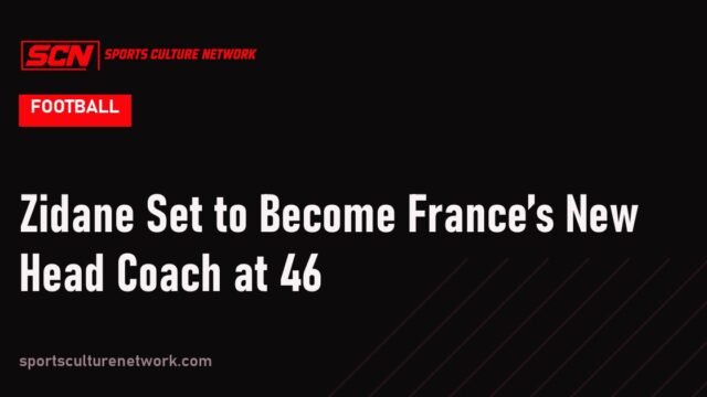 Zidane Set to Become France’s New Head Coach at 46