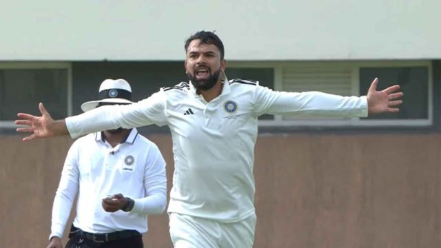 Abid Mushtaq’s Five-Wicket Masterclass Tightens North Zone’s Grip on Duleep Trophy
