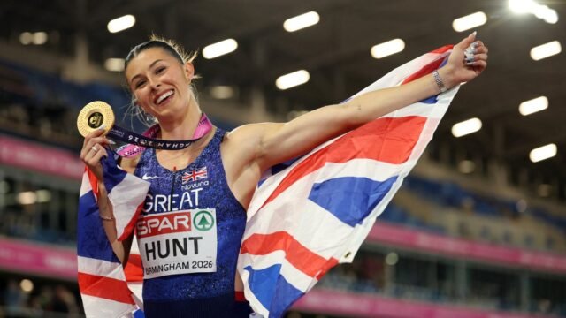 Britain’s Amy Hunt Clinches 100m Gold Medal at European Athletics Championships