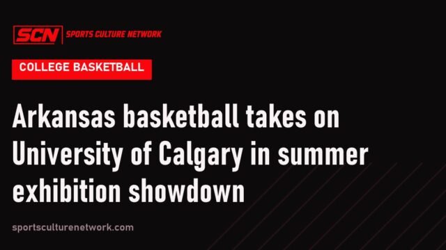 Arkansas basketball takes on University of Calgary in summer exhibition showdown