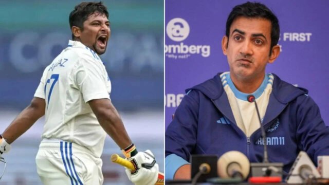 1 in 5: Ashwin’s blunt message to Gambhir over Sarfaraz Khan’s India future