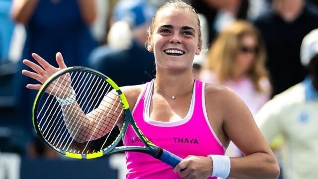 Bejlek’s 5 Aces Send Gauff to Semi-Finals