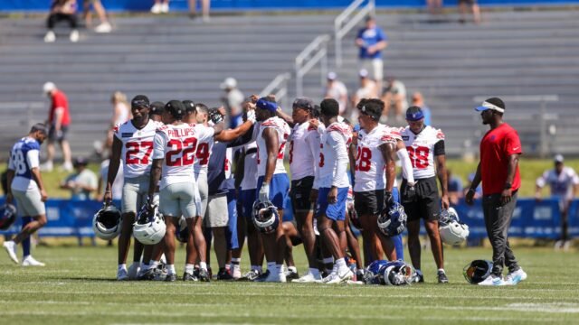 Giants Coach Brian Daboll’s 53-Man Roster Takes Shape in Week 3