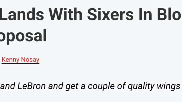 Bronny James Reportedly Traded to the Sixers