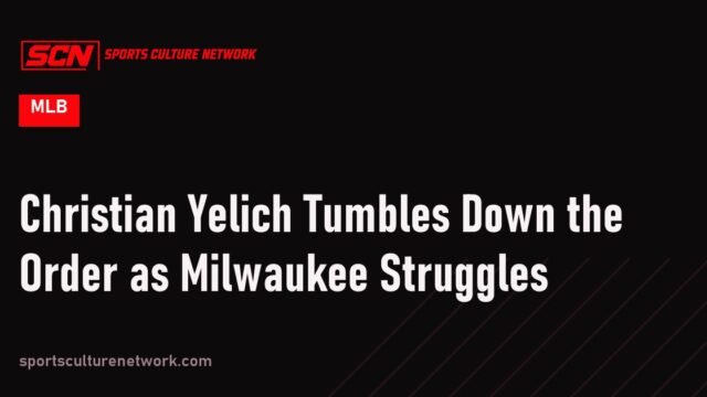 Christian Yelich Tumbles Down the Order as Milwaukee Struggles