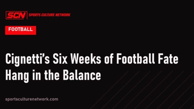 Cignetti’s Six Weeks of Football Fate Hang in the Balance