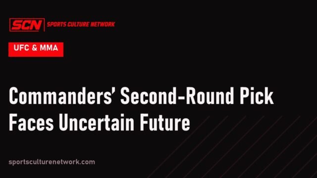 Commanders’ Second-Round Pick Faces Uncertain Future