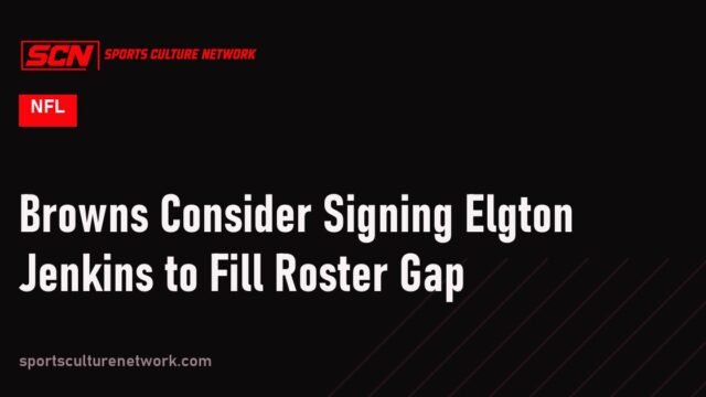 Browns Consider Signing Elgton Jenkins to Fill Roster Gap