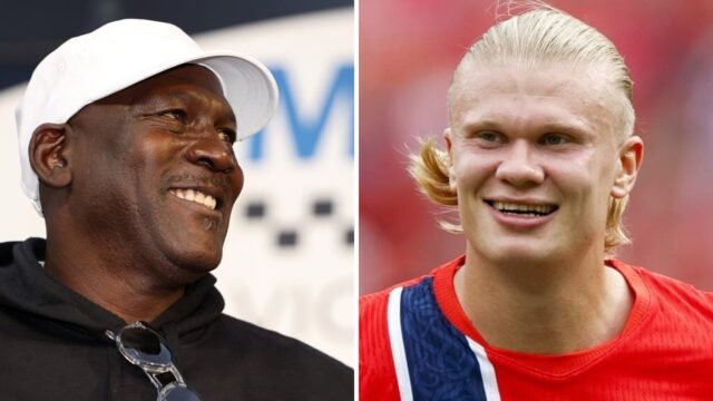 Haaland Posts Epic Michael Jordan Photo, Fans Go Wild for ‘Two GOATs