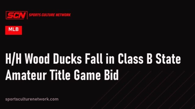H/H Wood Ducks Fall in Class B State Amateur Title Game Bid